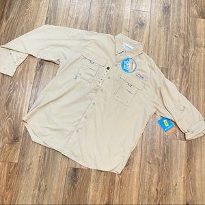Columbia Omni-Shade UPF 30 Button front shirt